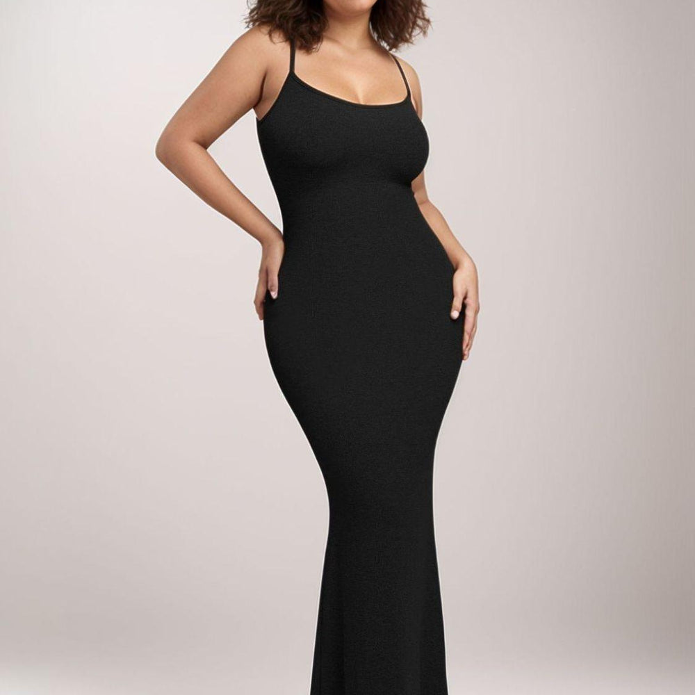 
                      
                        Built-In Shapewear Sleeveless Maxi Dress
                      
                    