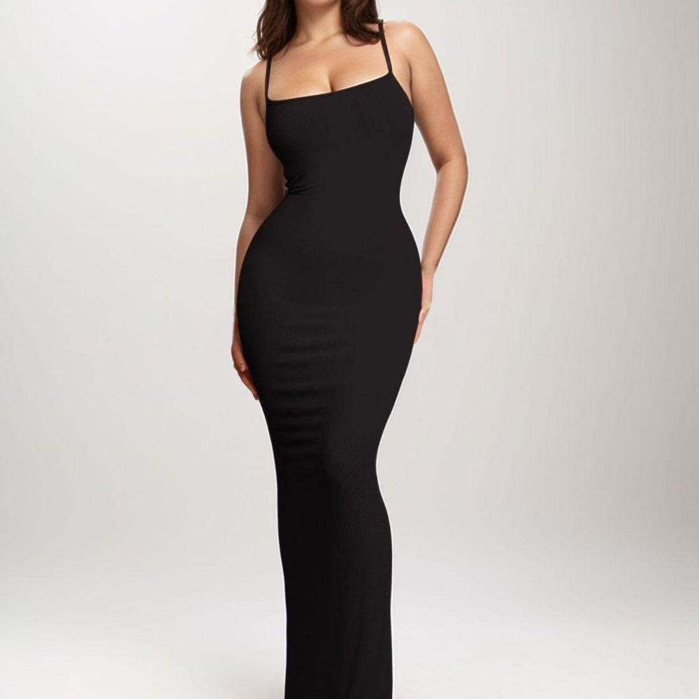 
                      
                        Built-In Shapewear Sleeveless Maxi Dress
                      
                    