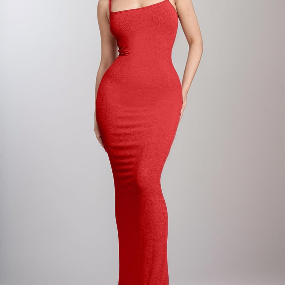 
                      
                        Built-In Shapewear Sleeveless Maxi Dress
                      
                    