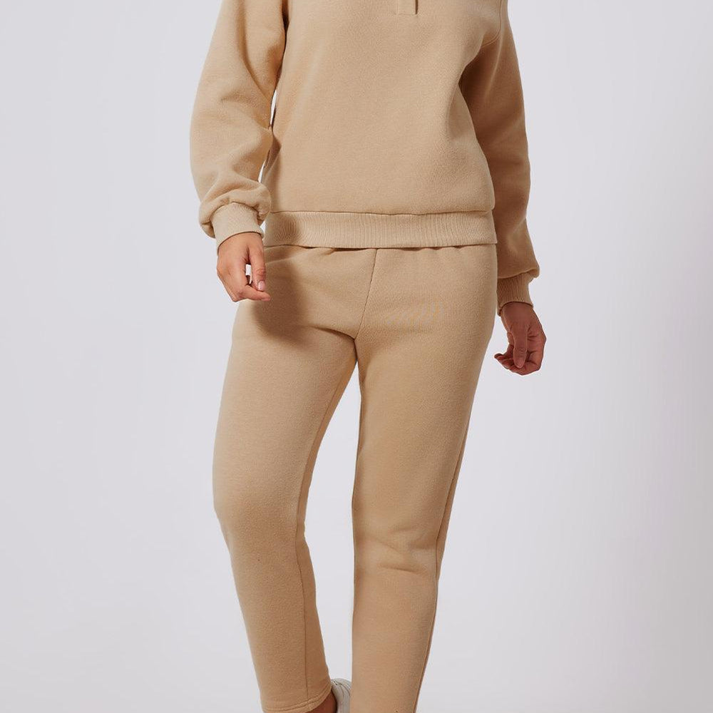 
                      
                        Half Snap Turtleneck Top and Pants Active Set
                      
                    