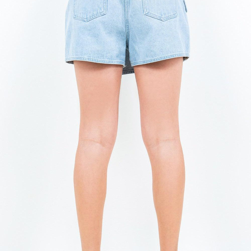 
                      
                        AB Cargo Pocket Mini Skort Light Denim Blue
                      
                    