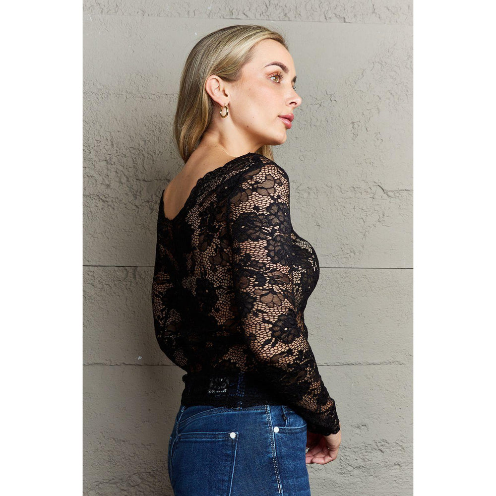 
                      
                        Be Kind Off The Shoulder Lace Top Tops
                      
                    