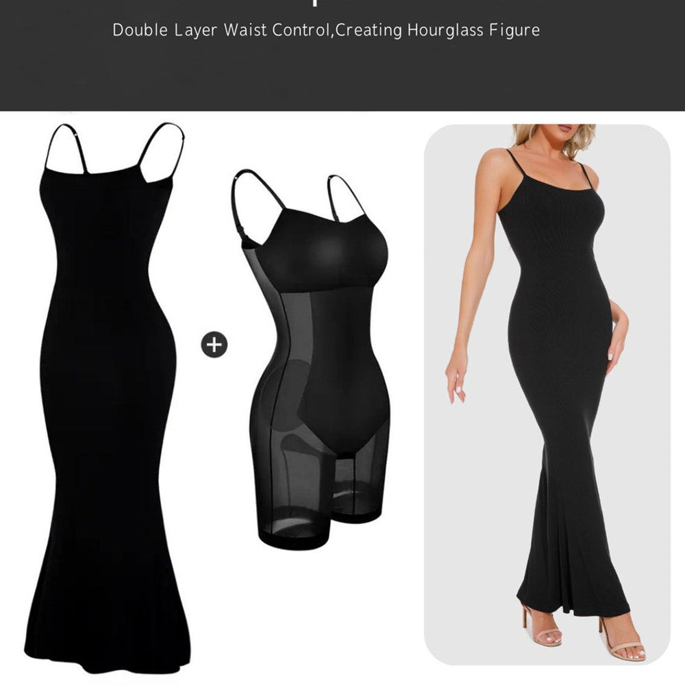 
                      
                        Built-In Shapewear Sleeveless Maxi Dress
                      
                    