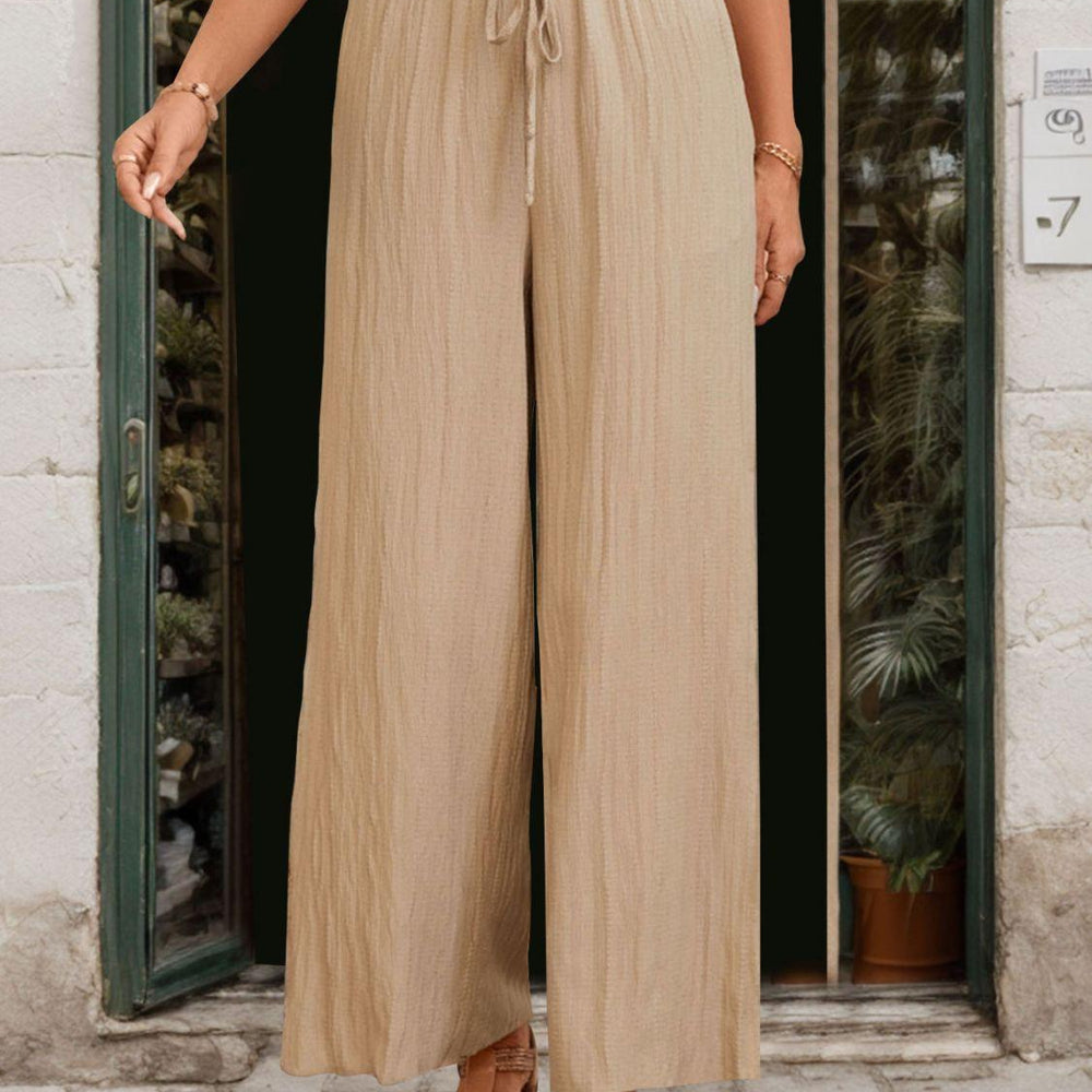 
                      
                        Frill Wide Leg Pants Bottoms
                      
                    