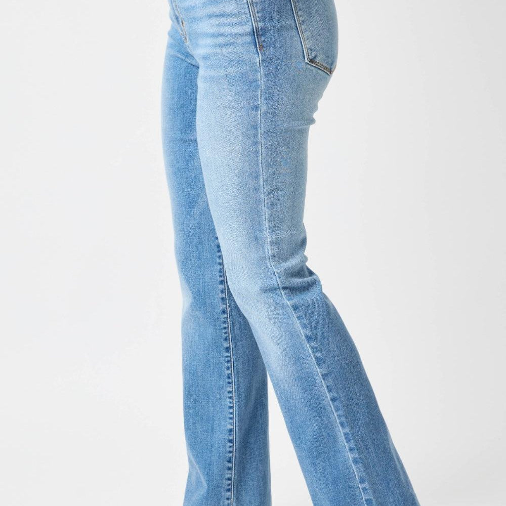 
                  
                    Full Size High Waist Straight Jeans denim
                  
                