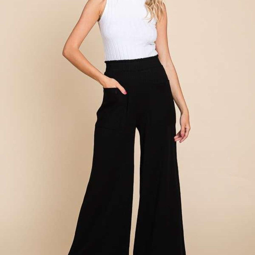 
                      
                        High Waist Wide Leg Pants Bottoms
                      
                    