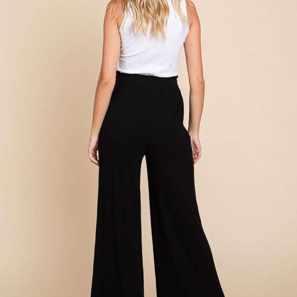 
                      
                        High Waist Wide Leg Pants Bottoms
                      
                    