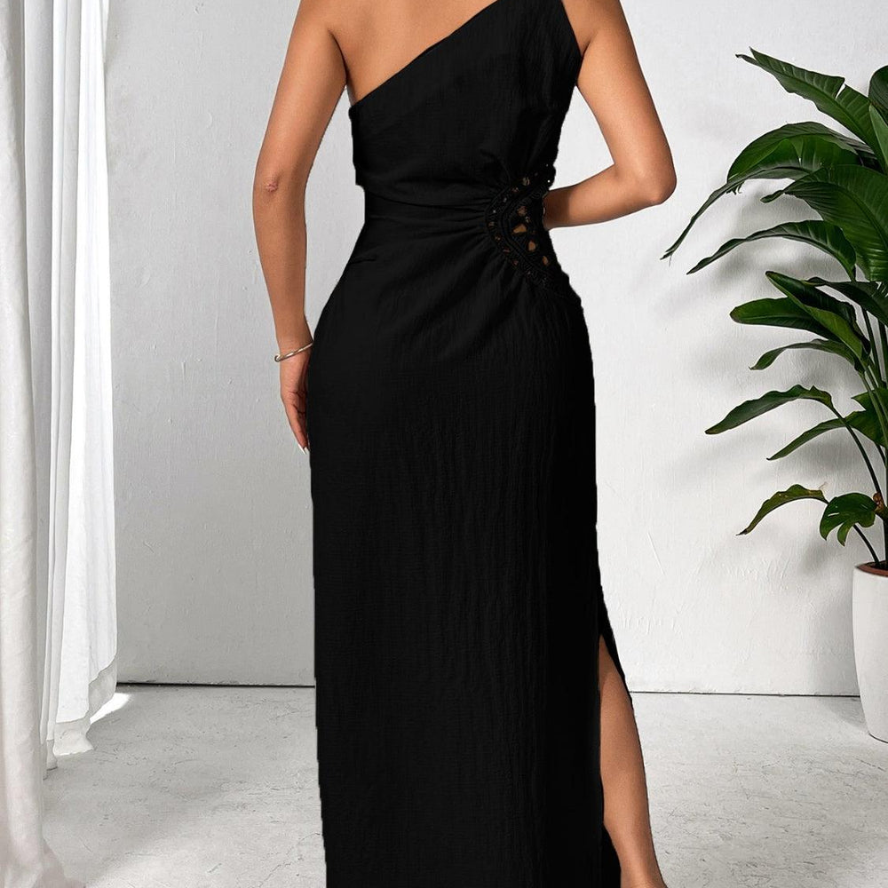 
                      
                        One Shoulder Sleeveless Maxi Dress Dresses
                      
                    