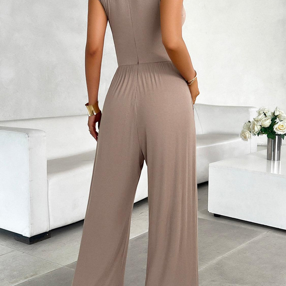 
                      
                        Sleeveless Wide Leg Jumpsuit Dresses
                      
                    